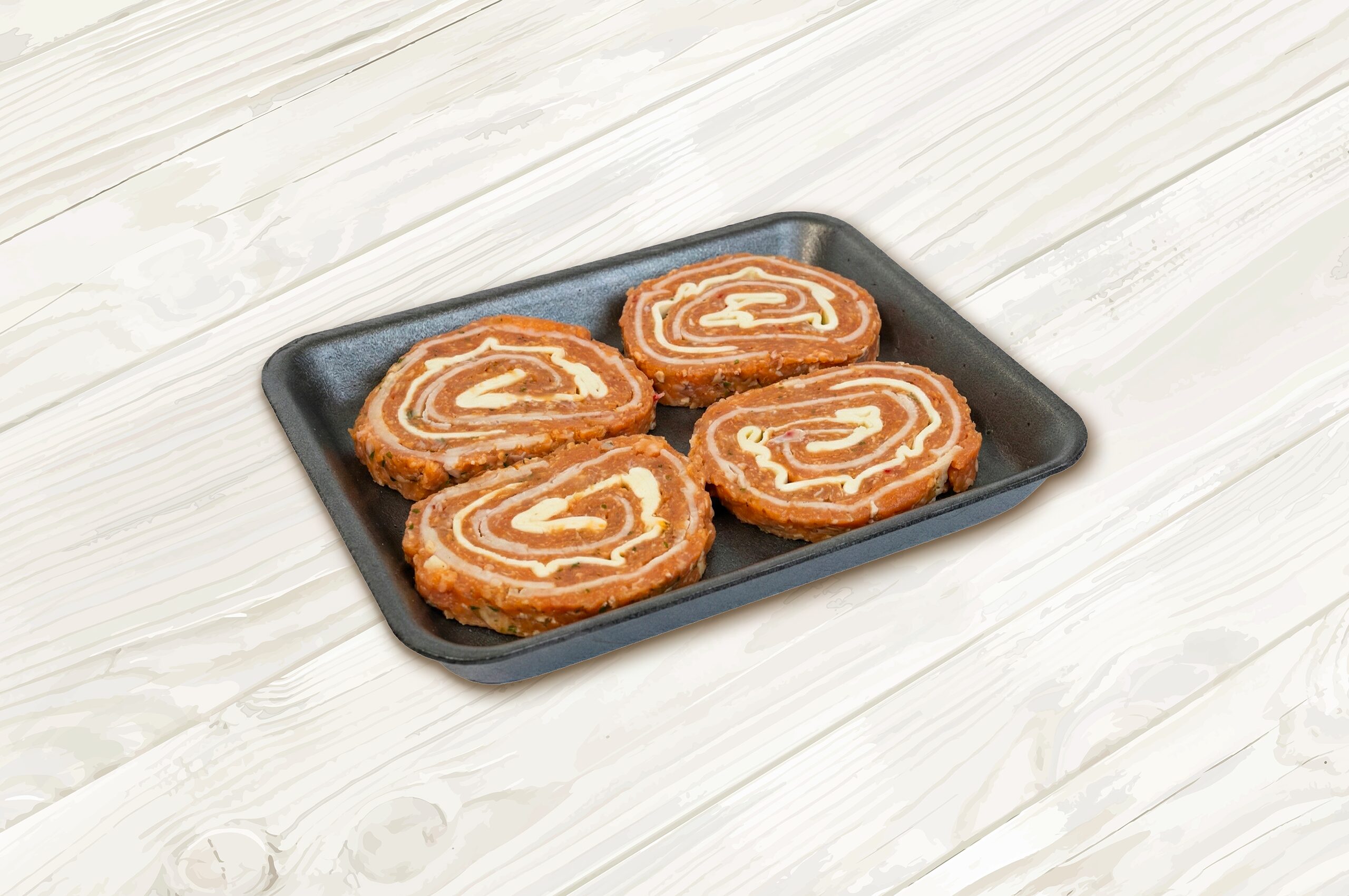 Chicken Roulades with Chicken Ham and Cheese - Image 2